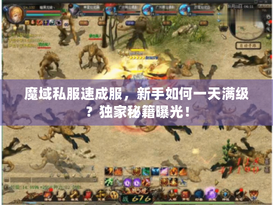 魔域私服速成服，新手如何一天满级？独家秘籍曝光！