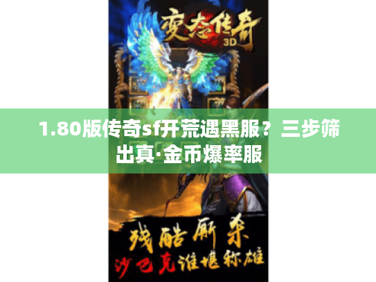 1.80版传奇sf开荒遇黑服？三步筛出真·金币爆率服