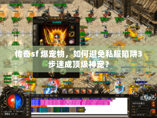传奇sf 爆宠物，如何避免私服陷阱3步速成顶级神宠？