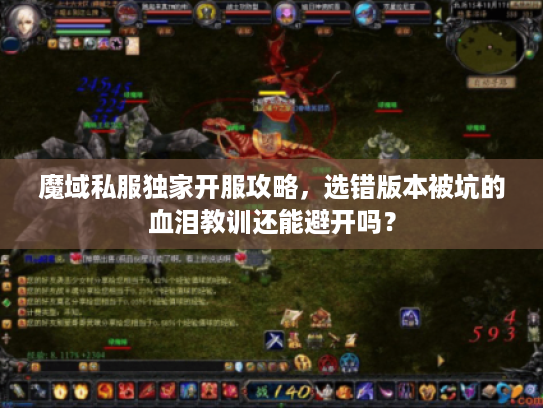 魔域私服独家开服攻略，选错版本被坑的血泪教训还能避开吗？