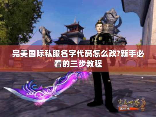 完美国际私服名字代码怎么改?新手必看的三步教程