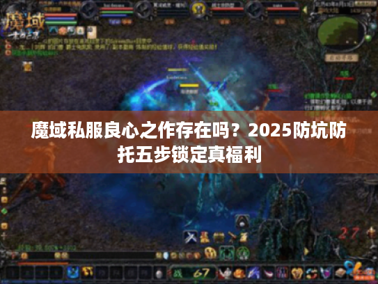 魔域私服良心之作存在吗？2025防坑防托五步锁定真福利