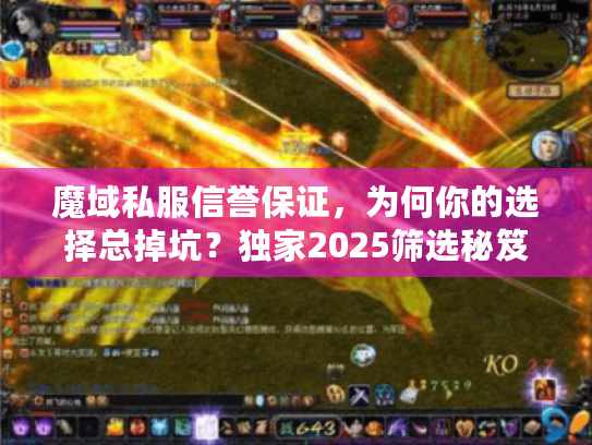 魔域私服信誉保证，为何你的选择总掉坑？独家2025筛选秘笈曝光