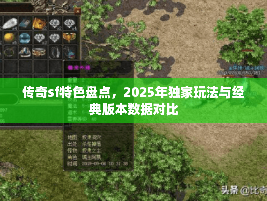 传奇sf特色盘点，2025年独家玩法与经典版本数据对比