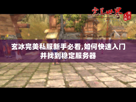 玄冰完美私服新手必看,如何快速入门并找到稳定服务器