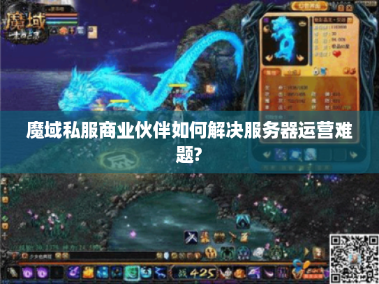 魔域私服商业伙伴如何解决服务器运营难题?