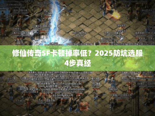 修仙传奇SF卡顿掉率低？2025防坑选服4步真经