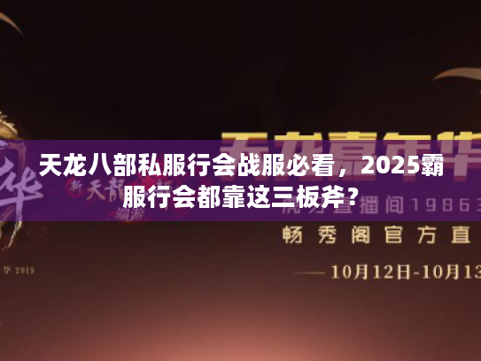 天龙八部私服行会战服必看，2025霸服行会都靠这三板斧？