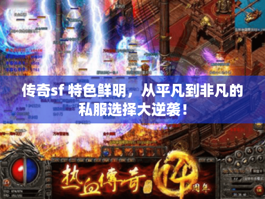 传奇sf 特色鲜明，从平凡到非凡的私服选择大逆袭！