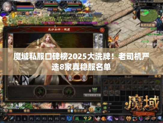 魔域私服口碑榜2025大洗牌！老司机严选8家真稳服名单