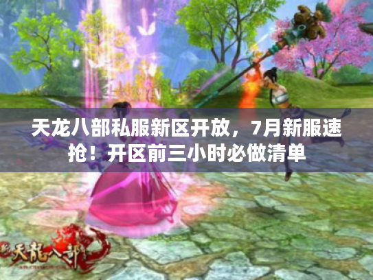 天龙八部私服新区开放，7月新服速抢！开区前三小时必做清单