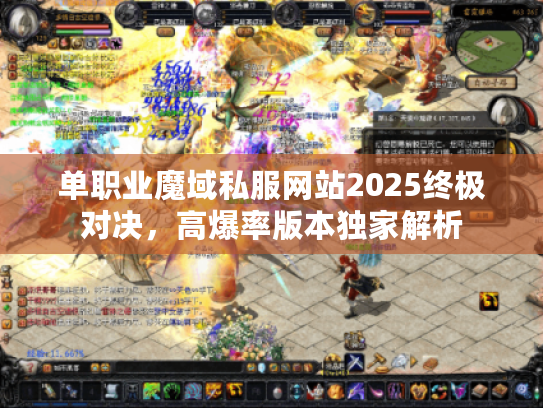 单职业魔域私服网站2025终极对决，高爆率版本独家解析