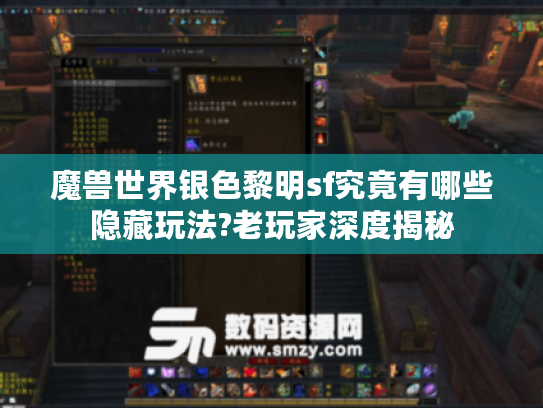 魔兽世界银色黎明sf究竟有哪些隐藏玩法?老玩家深度揭秘