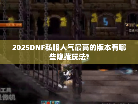 2025DNF私服人气最高的版本有哪些隐藏玩法?