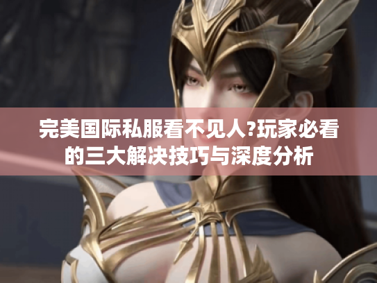 完美国际私服看不见人?玩家必看的三大解决技巧与深度分析