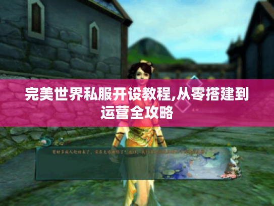 完美世界私服开设教程,从零搭建到运营全攻略