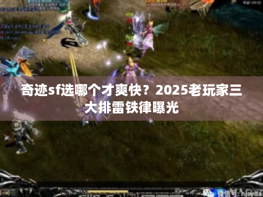 奇迹sf选哪个才爽快？2025老玩家三大排雷铁律曝光