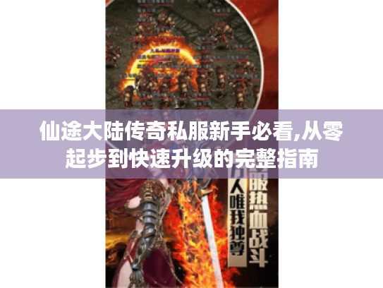 仙途大陆传奇私服新手必看,从零起步到快速升级的完整指南
