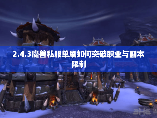 2.4.3魔兽私服单刷如何突破职业与副本限制