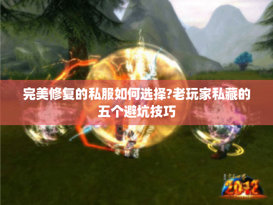 完美修复的私服如何选择?老玩家私藏的五个避坑技巧