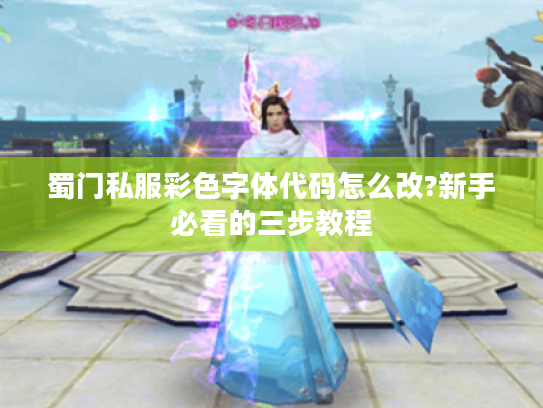 蜀门私服彩色字体代码怎么改?新手必看的三步教程