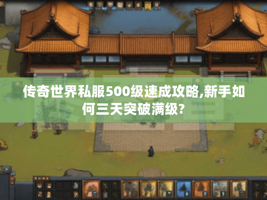 传奇世界私服500级速成攻略,新手如何三天突破满级?