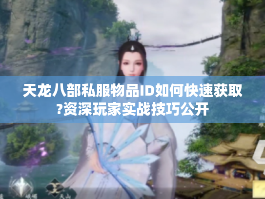 天龙八部私服物品ID如何快速获取?资深玩家实战技巧公开