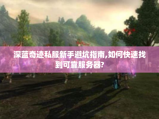 深蓝奇迹私服新手避坑指南,如何快速找到可靠服务器?