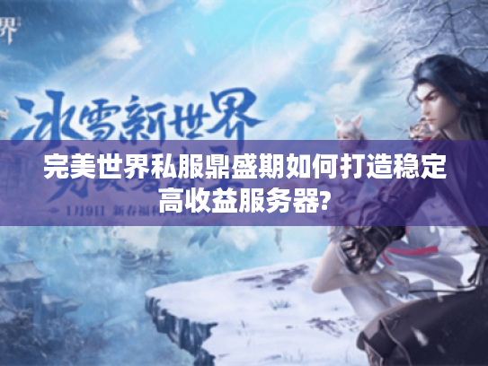 完美世界私服鼎盛期如何打造稳定高收益服务器?
