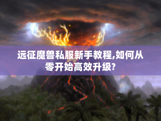 远征魔兽私服新手教程,如何从零开始高效升级?