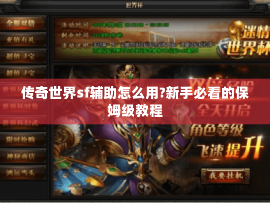 传奇世界sf辅助怎么用?新手必看的保姆级教程