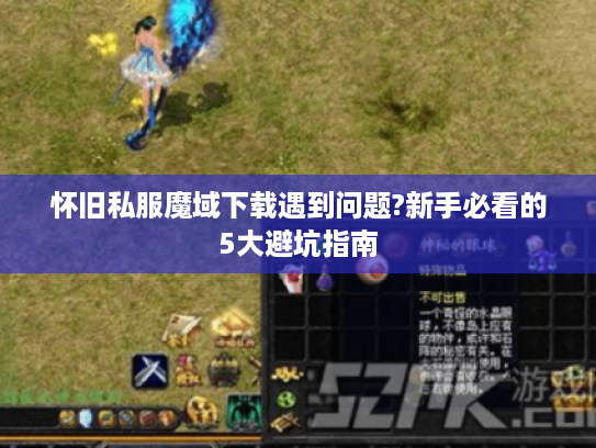 怀旧私服魔域下载遇到问题?新手必看的5大避坑指南