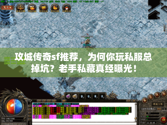 攻城传奇sf推荐，为何你玩私服总掉坑？老手私藏真经曝光！