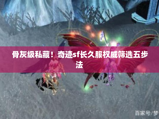 骨灰级私藏！奇迹sf长久服权威筛选五步法