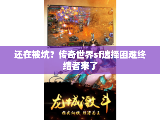 还在被坑？传奇世界sf选择困难终结者来了