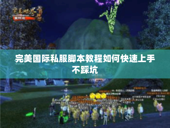 完美国际私服脚本教程如何快速上手不踩坑