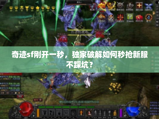 奇迹sf刚开一秒，独家破解如何秒抢新服不踩坑？