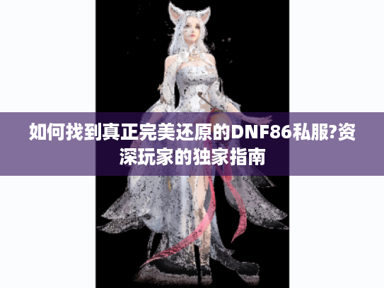如何找到真正完美还原的DNF86私服?资深玩家的独家指南