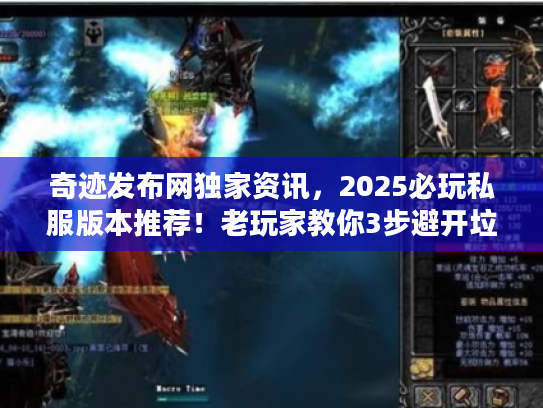 奇迹发布网独家资讯，2025必玩私服版本推荐！老玩家教你3步避开垃圾服
