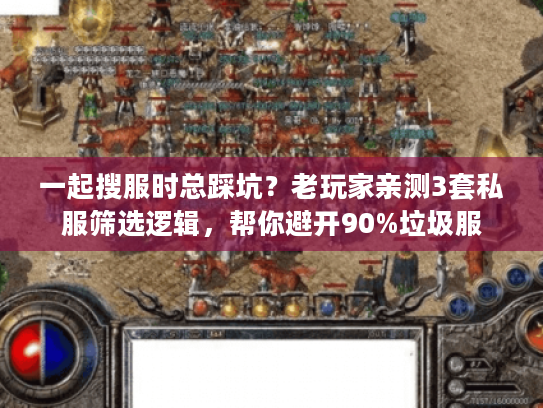 一起搜服时总踩坑？老玩家亲测3套私服筛选逻辑，帮你避开90%垃圾服