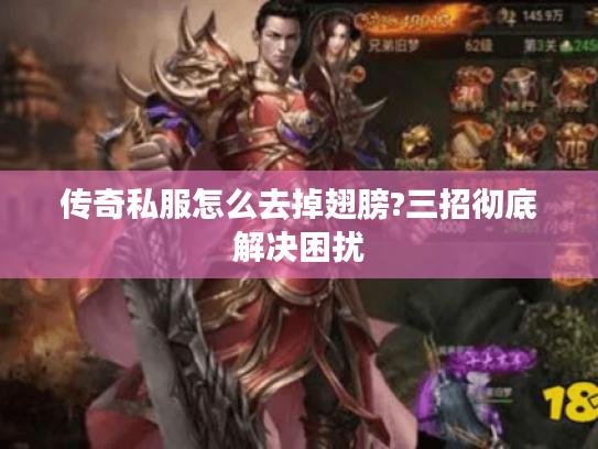 传奇私服怎么去掉翅膀?三招彻底解决困扰