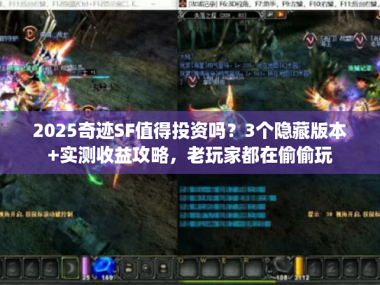 2025奇迹SF值得投资吗？3个隐藏版本+实测收益攻略，老玩家都在偷偷玩