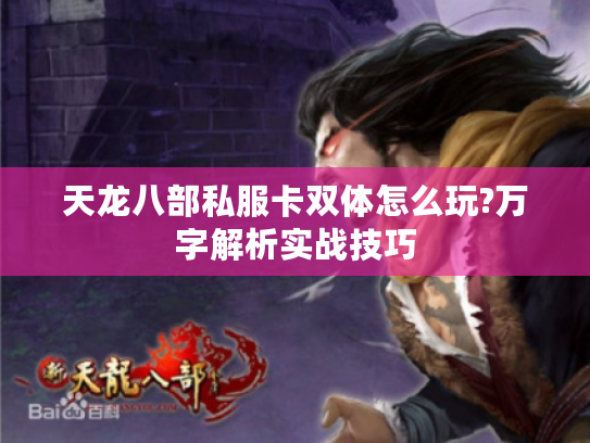 天龙八部私服卡双体怎么玩?万字解析实战技巧