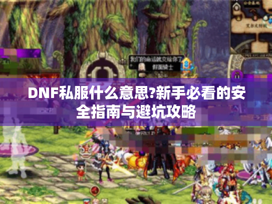 DNF私服什么意思?新手必看的安全指南与避坑攻略