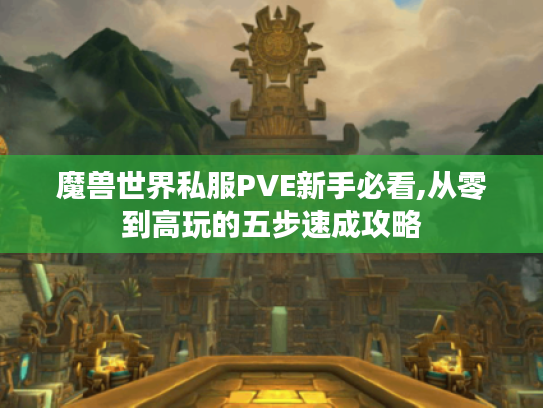 魔兽世界私服PVE新手必看,从零到高玩的五步速成攻略