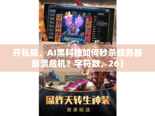 开私服，AI黑科技如何秒杀服务器崩溃危机？字符数，26）