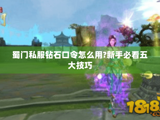 蜀门私服钻石口令怎么用?新手必看五大技巧