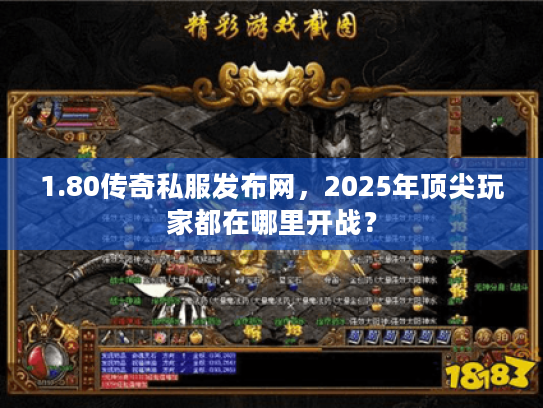1.80传奇私服发布网，2025年顶尖玩家都在哪里开战？