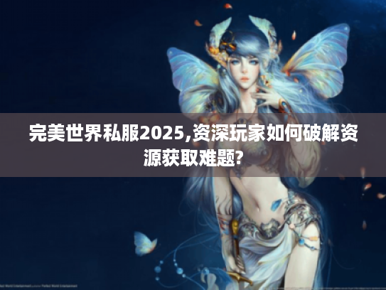 完美世界私服2025,资深玩家如何破解资源获取难题?