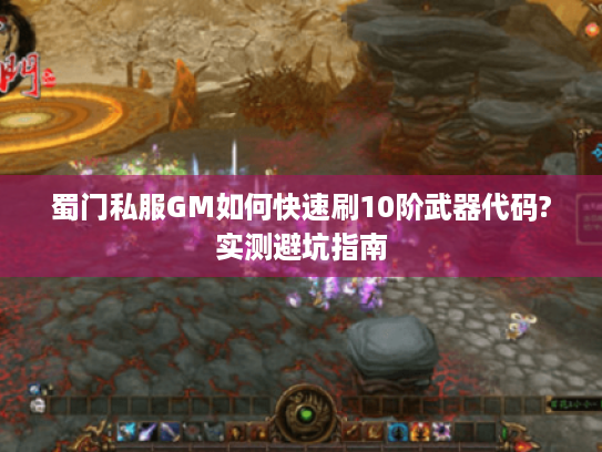蜀门私服GM如何快速刷10阶武器代码?实测避坑指南